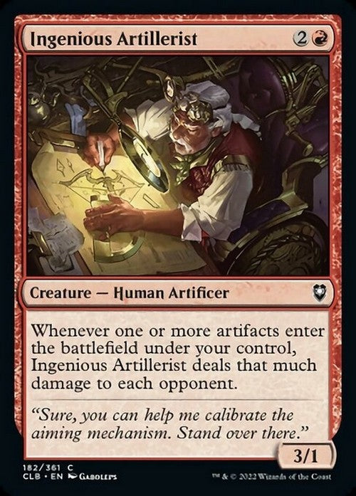 Ingenious Artillerist ~ Commander Legends 2 [ NM ] [ Magic MTG ]