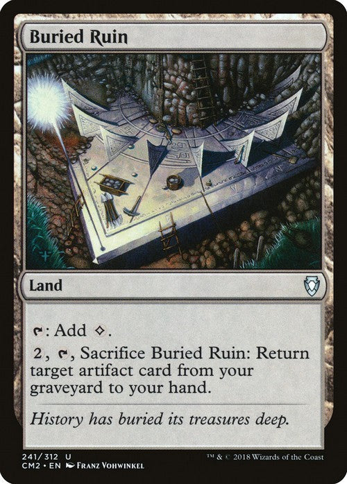 Buried Ruin ~ Commander Anthology 2 [ EX ] [ Magic MTG ]