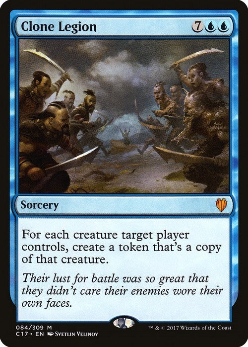 Clone Legion ~ Commander 2017 [ EX ] [ Magic MTG ]