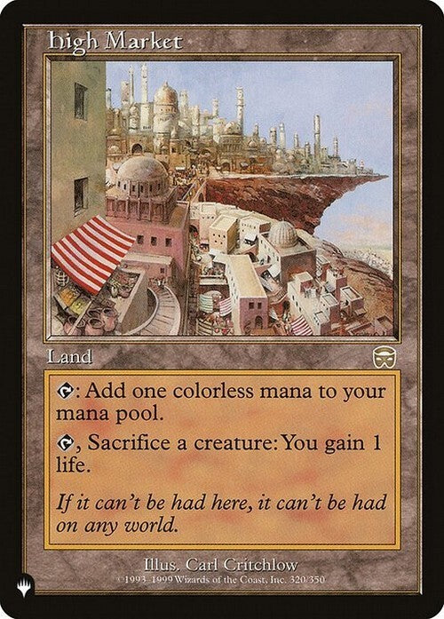 High Market ~ The List [ NM ] [ Magic MTG ]