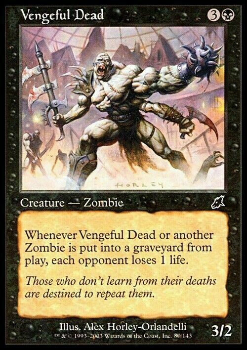 Vengeful Dead ~ Scourge [ EX ] [ Magic MTG ]