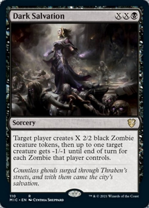Dark Salvation ~ Commander: Midnight Hunt [ NM ] [ Magic MTG ]