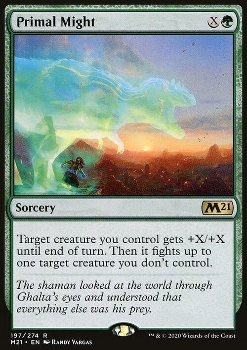 Primal Might ~ Core 2021 [ NM ] [ Magic MTG ]