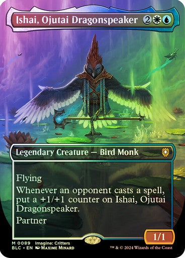 FOIL IIshai, Ojutai Dragonspeaker ~ Commander: Bloomburrow [ NM ] [ Magic MTG ]