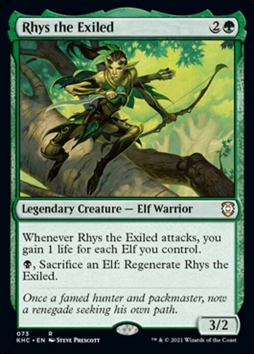 Rhys the Exiled ~ Commander: Kaldheim [ NM ] [ Magic MTG ]