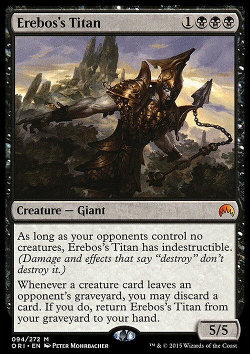 Erebos's Titan ~ Magic Origins [ EX ] [ Magic MTG ]