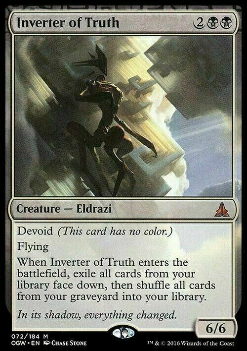 Inverter of Truth ~ Oath of the Gatewatch [ EX ] [ Magic MTG ]
