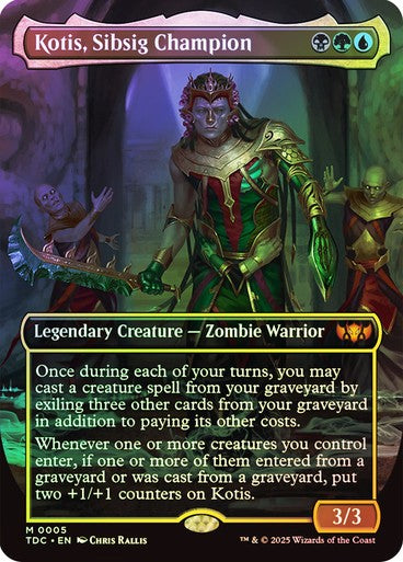 FOIL Kotis, Sibsig Champion ~ Commander: Tarkir: Dragonstorm [ Magic MTG ]