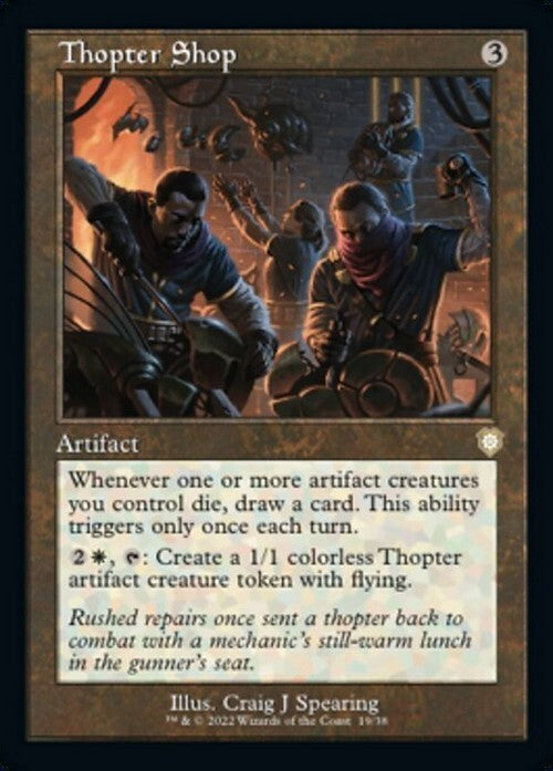 Thopter Shop ~ Commander: The Brothers' War [ NM ] [ Magic MTG ]
