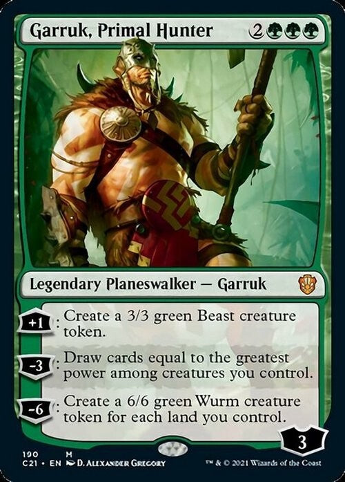 Garruk, Primal Hunter ~ Commander: Strixhaven [ NM ] [ Magic MTG ]