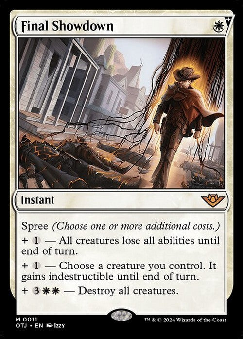 Final Showdown ~ Outlaws of Thunder Junction [ NM ] [ Magic MTG ]