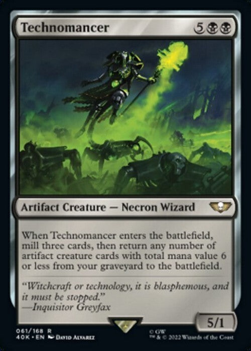 Technomancer ~ Commander: Warhammer 40,000 [ NM ] [ Magic MTG ]