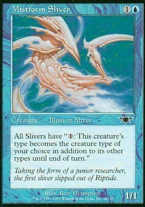Mistform Sliver ~ Legions [ EX+ ] [ Magic MTG ]