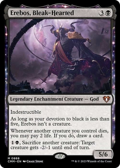 Erebos, Bleak-Hearted ~ Commander Masters [ NM ] [ Magic MTG ]