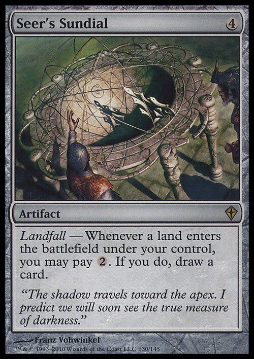 Seer's Sundial ~ Worldwake [ EX ] [ Magic MTG ]
