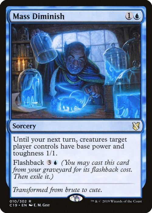 Mass Diminish ~ Commander 2019 [ EX ] [ Magic MTG ]