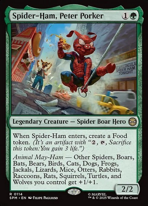 Spider-Ham, Peter Porker ~ Spider-Man [ NM ] [ Magic MTG ]