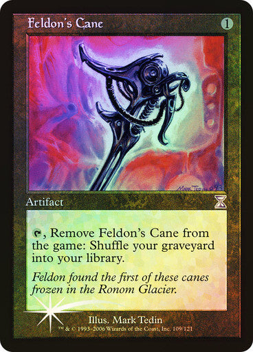 FOIL Feldon's Cane ~ Time Spiral [ PLAYED ] [ Magic MTG ]
