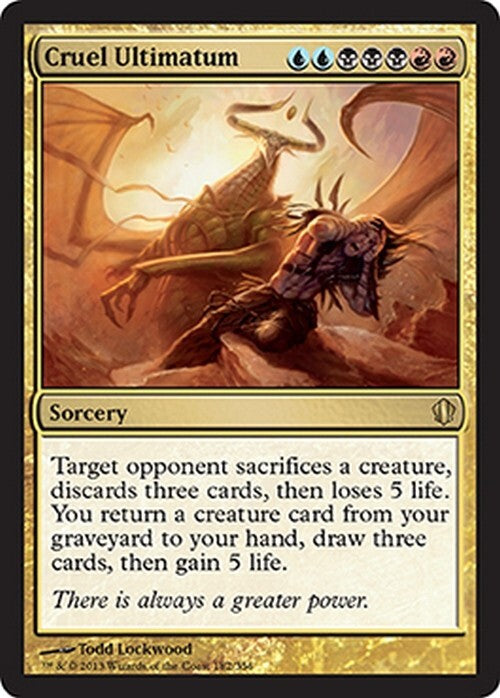 Cruel Ultimatum ~ Commander 2013 [ EX ] [ Magic MTG ]