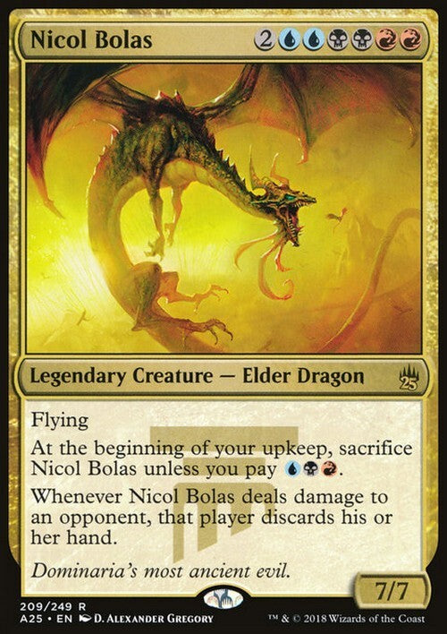 Nicol Bolas ~ Masters 25 [ EX ] [ Magic MTG ]