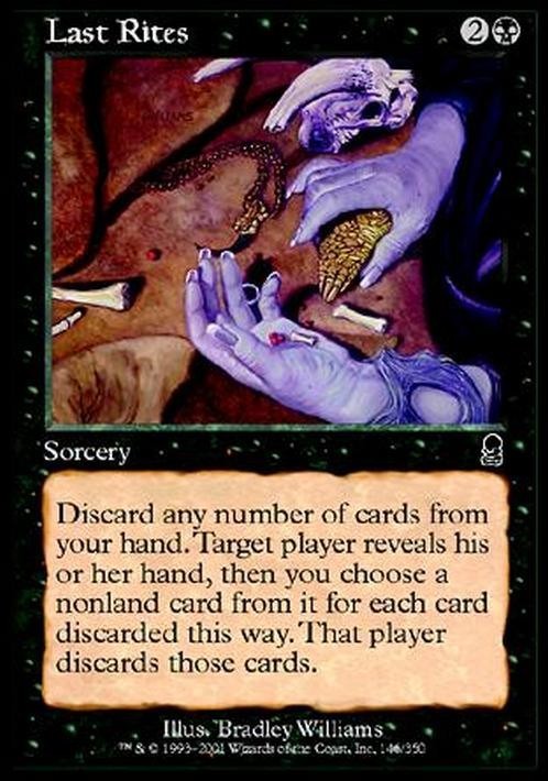 Last Rites ~ Odyssey [ EX ] [ Magic MTG ]