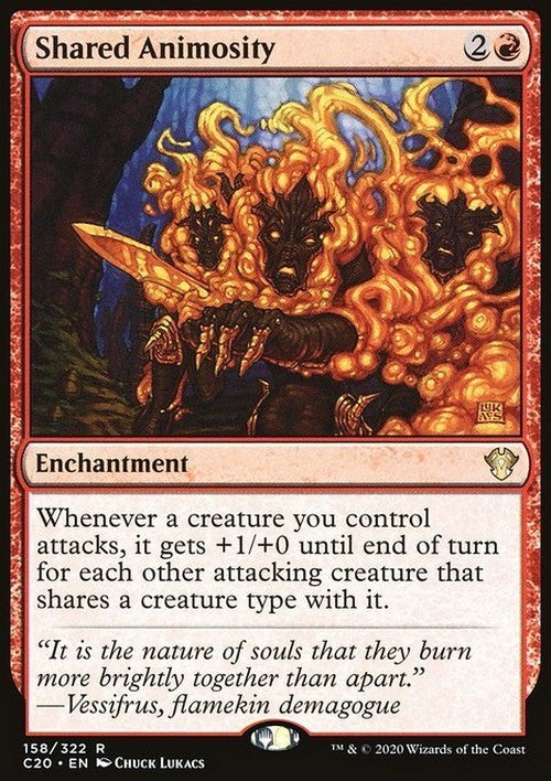 Shared Animosity ~ Commander: Ikoria [ NM ] [ Magic MTG ]