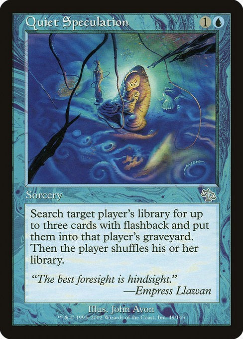 Quiet Speculation ~ Judgment [ EX ] [ Magic MTG ]