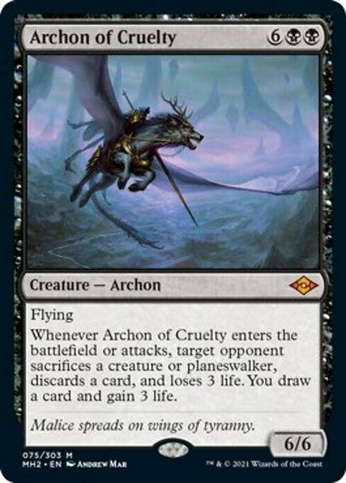 Archon of Cruelty  ~ Modern Horizons 2 [ NM ] [ Magic MTG ]