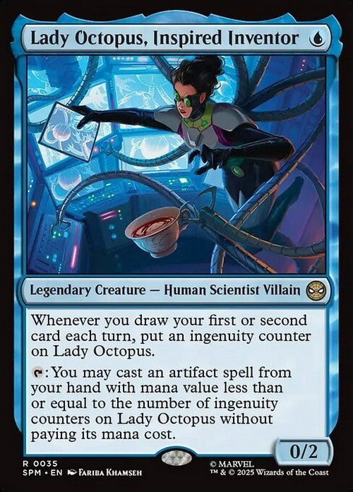 Lady Octopus, Inspired Inventor ~ Spider-Man [ NM ] [ Magic MTG ]