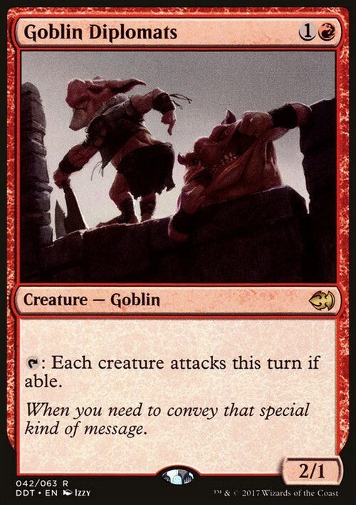 Goblin Diplomats ~ Duel Decks [ EX ] [ Magic MTG ]