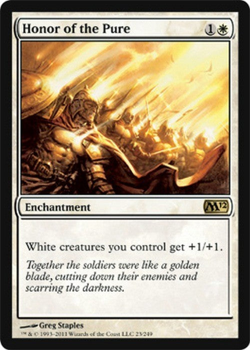 Honor of the Pure ~ Magic 2012 [ EX ] [ Magic MTG ]