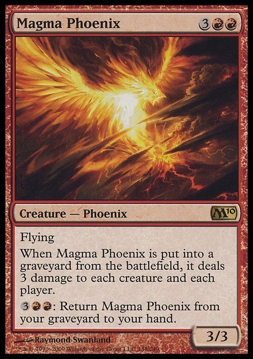Magma Phoenix ~ Magic 2010 [ EX ] [ Magic MTG ]