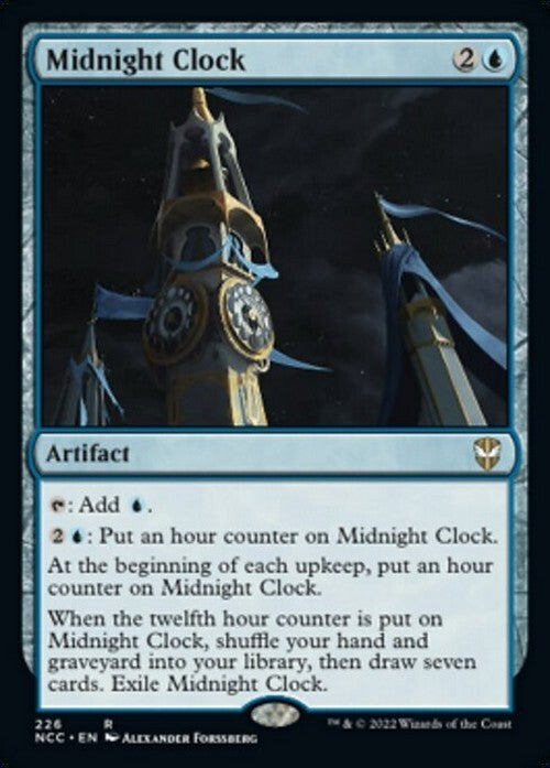 Midnight Clock ~ Commander: Streets of New Capenna [ NM ] [ Magic MTG ]