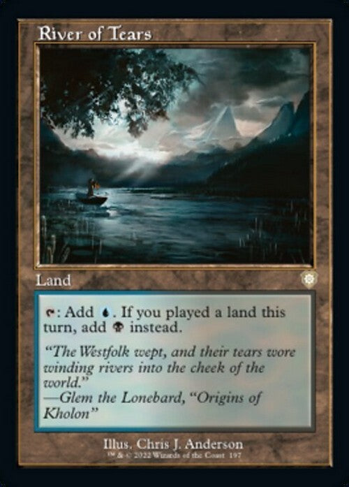 River of Tears ~ Commander: The Brothers' War [ NM ] [ Magic MTG ]