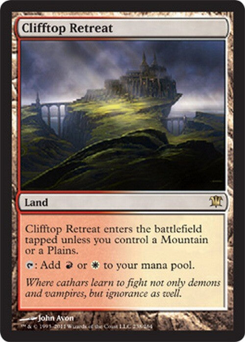 Clifftop Retreat ~ Innistrad [ EX ] [ Magic MTG ]