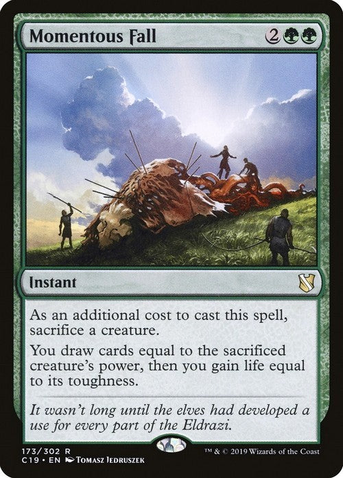 Momentous Fall ~ Commander 2019 [ NM ] [ Magic MTG ]