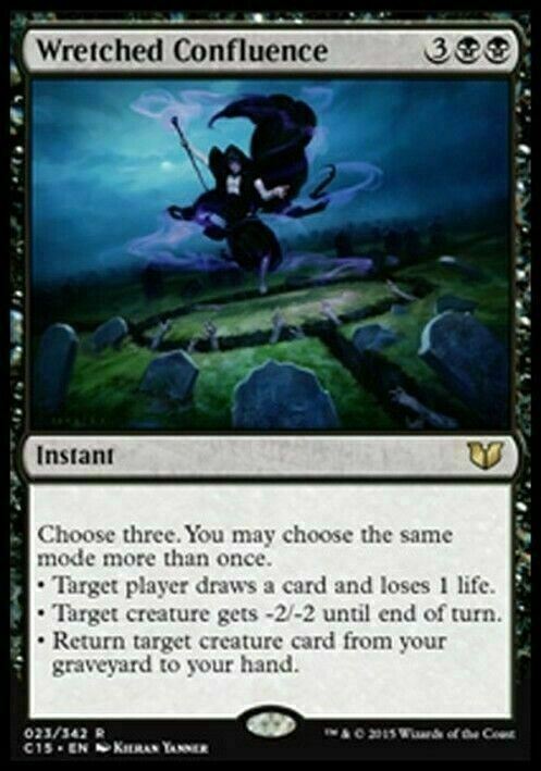 Wretched Confluence ~ Commander 2015 [ EX ] [ Magic MTG ]