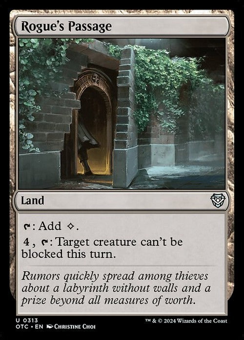 Rogue's Passage ~ Commander: Outlaws of Thunder Junction [ NM ] [ Magic MTG ]