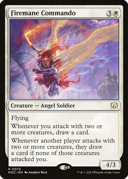Firemane Commando ~ Commander: March of the Machine [ NM ] [ MTG ]