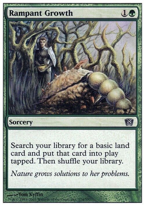 Rampant Growth ~ Eighth Edition [ EX ] [ Magic MTG ]