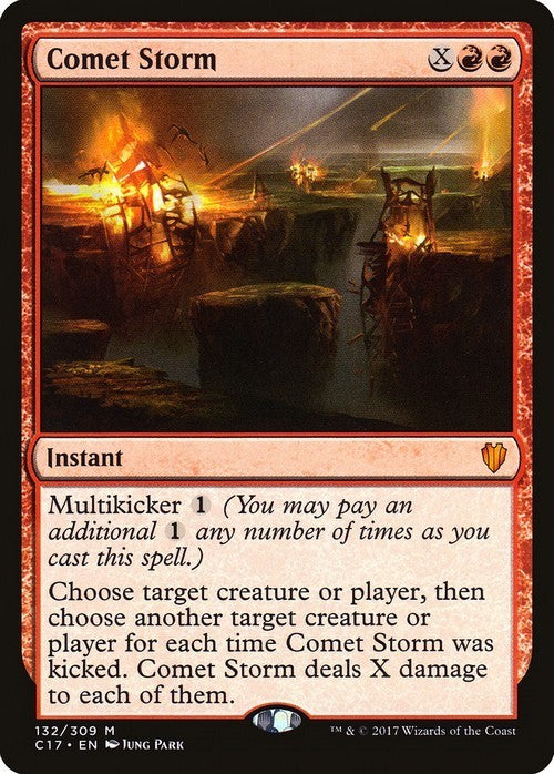 Comet Storm ~ Commander 2017 [ EX ] [ Magic MTG ]