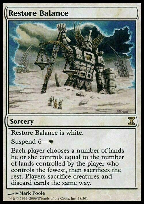 Restore Balance ~ Time Spiral [ NM ] [ Magic MTG ] - London Magic Traders Ltd