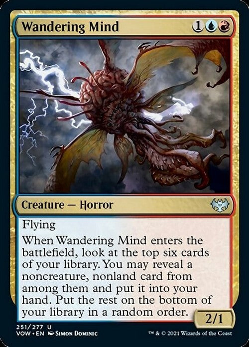 Wandering Mind ~ Crimson Vow [ NM ] [ Magic MTG ]