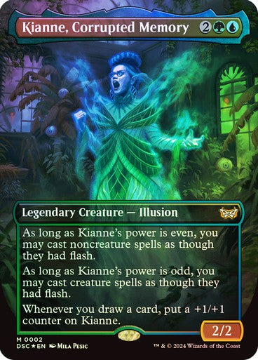 FOIL Kianne, Corrupted Memory ~ Commander: Duskmourn [ NM ] [ Magic MTG ]