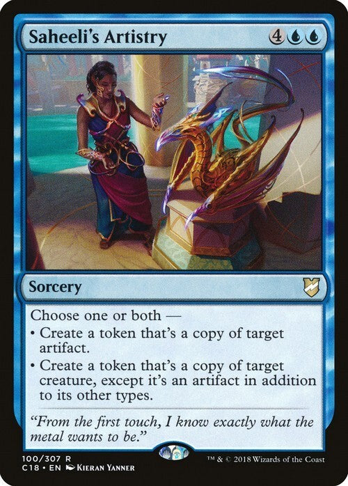 Saheeli's Artistry ~ Commander 2018 [ EX ] [ Magic MTG ]