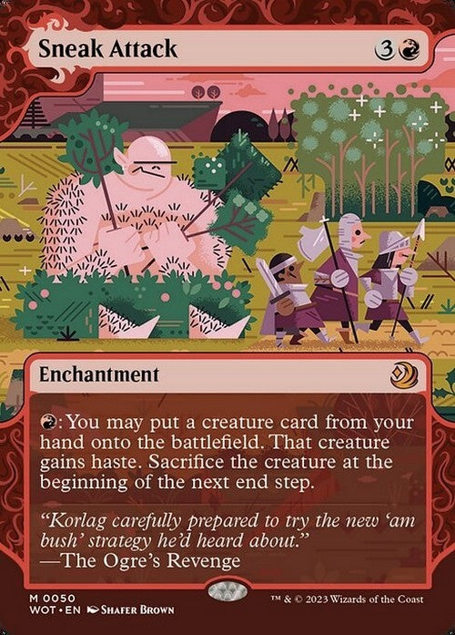 Sneak Attack ~ Wilds of Eldraine: Enchanting Tales [ NM ] [ MTG ]