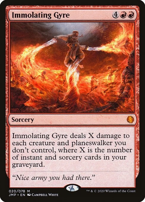 Immolating Gyre ~ Jumpstart 2021 [ NM ] [ Magic MTG ]