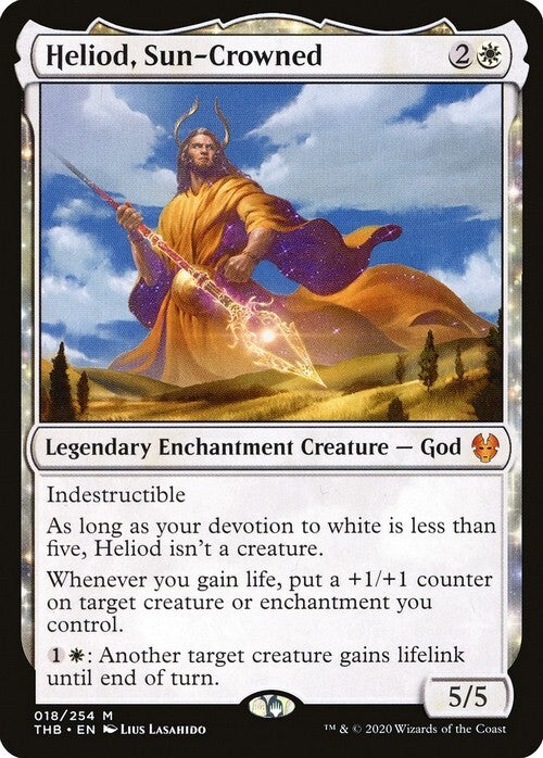 Heliod, Sun-Crowned ~ Theros Beyond Death [ NM ] [ Magic MTG ]