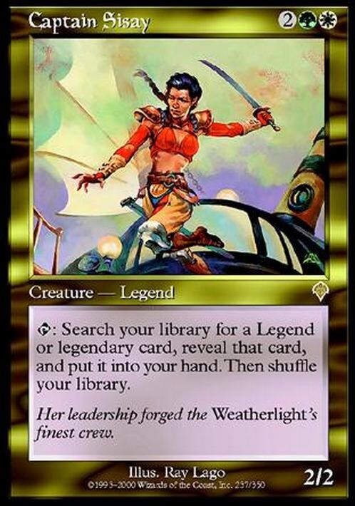 Captain Sisay ~ Invasion [ NM ] [ Magic MTG ]