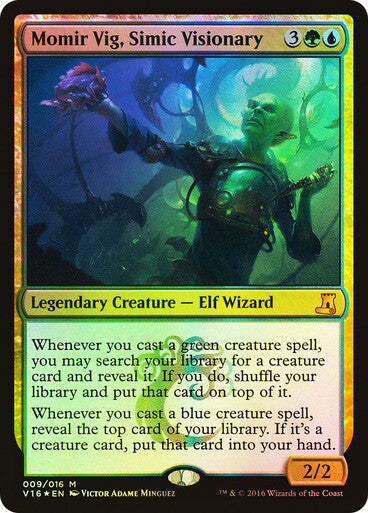 FOIL Momir Vig, Simic Visionary ~ From the Vault [ NM ] [ Magic MTG ]